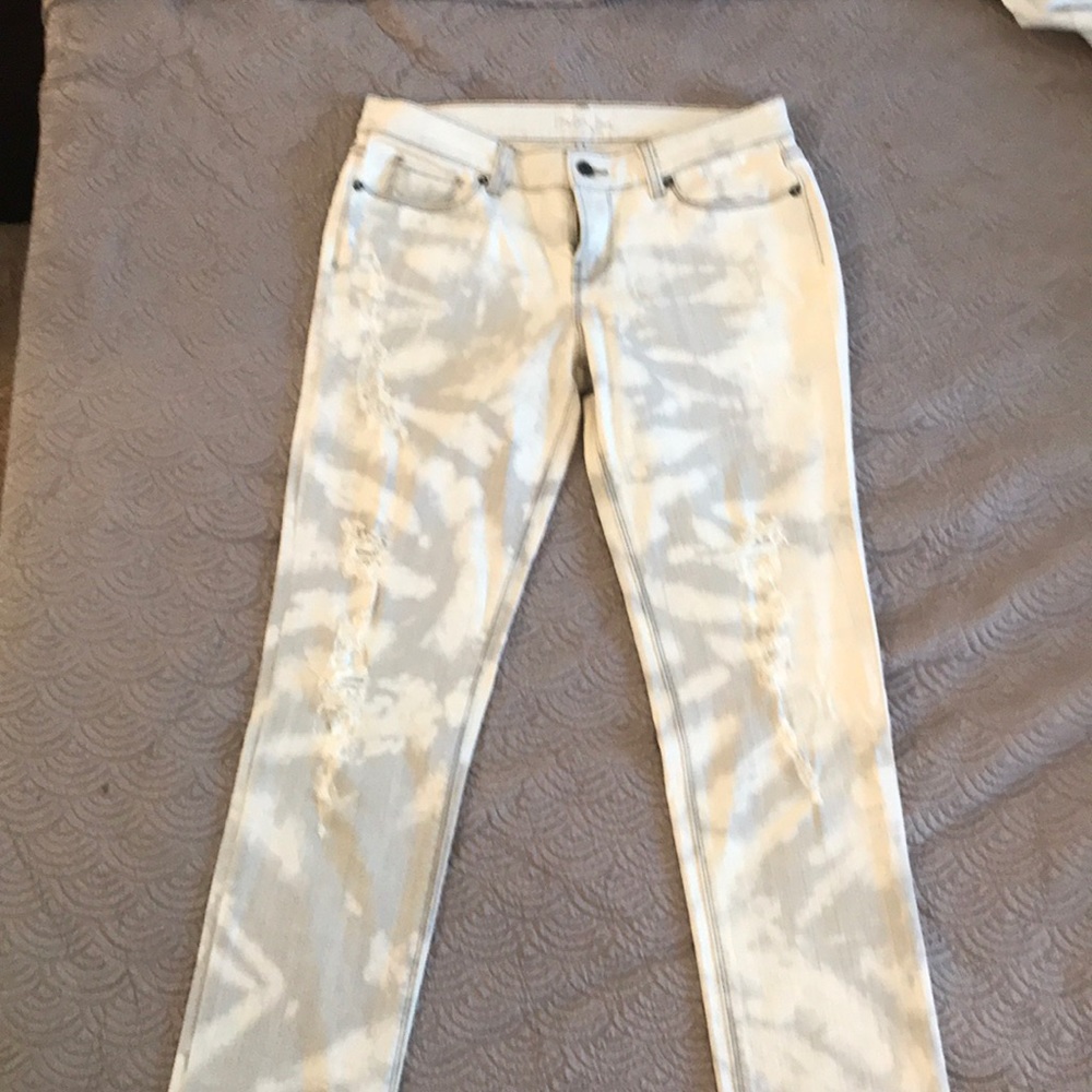 London Jeans White/Gray Wash
